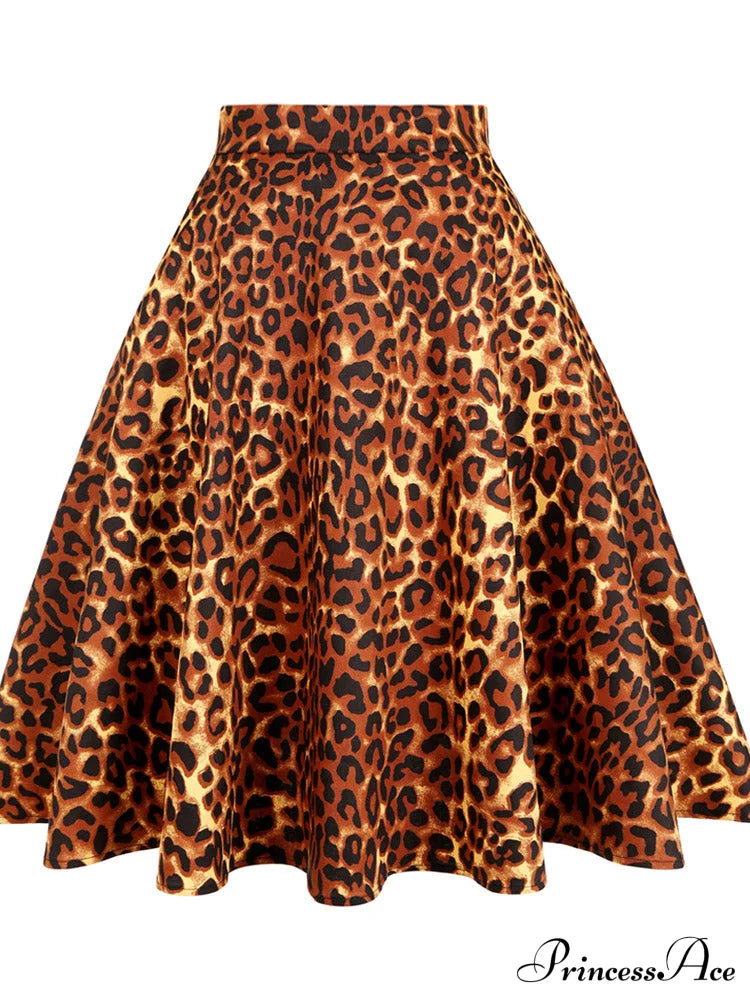 Runway Vintage Rockabilly Midi Skirt image 20