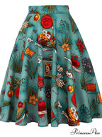 Runway Vintage Rockabilly Midi Skirt image 9