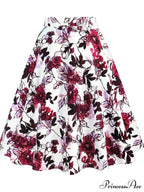 Runway Vintage Rockabilly Midi Skirt image 10