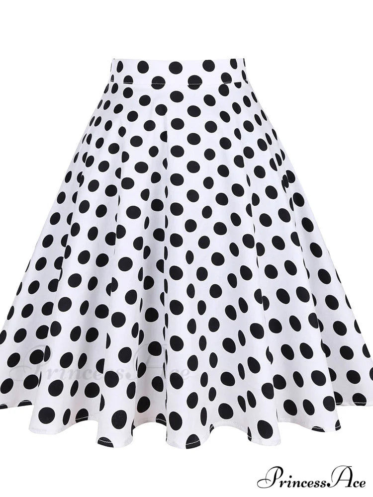 Runway Vintage Rockabilly Midi Skirt image 25