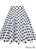 Runway Vintage Rockabilly Midi Skirt image 25