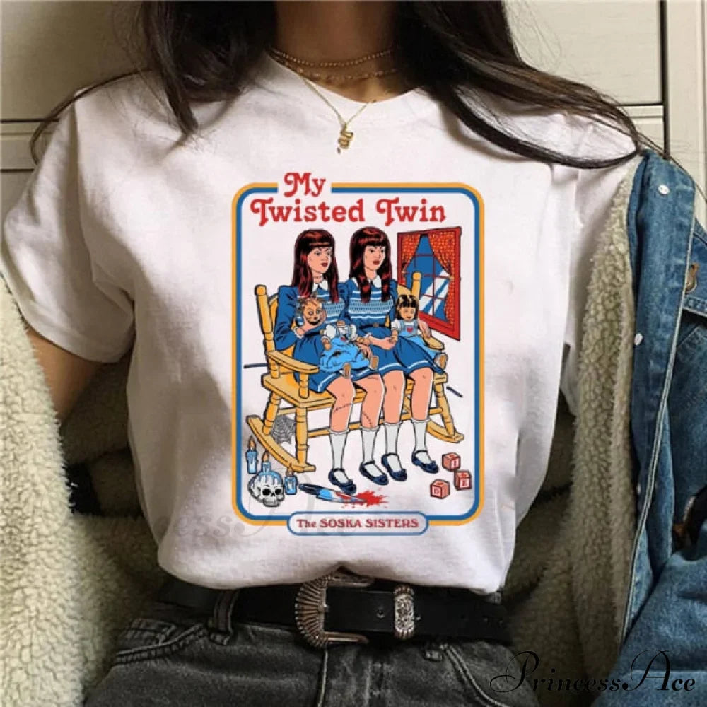 Satan Horror Demon Death Scary Devil Funny T-shirt image 23
