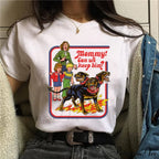 Satan Horror Demon Death Scary Devil Funny T-shirt image 16