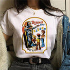 Satan Horror Demon Death Scary Devil Funny T-shirt image 5