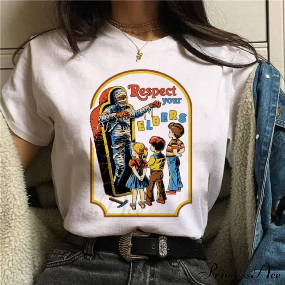 Satan Horror Demon Death Scary Devil Funny T-shirt image 5