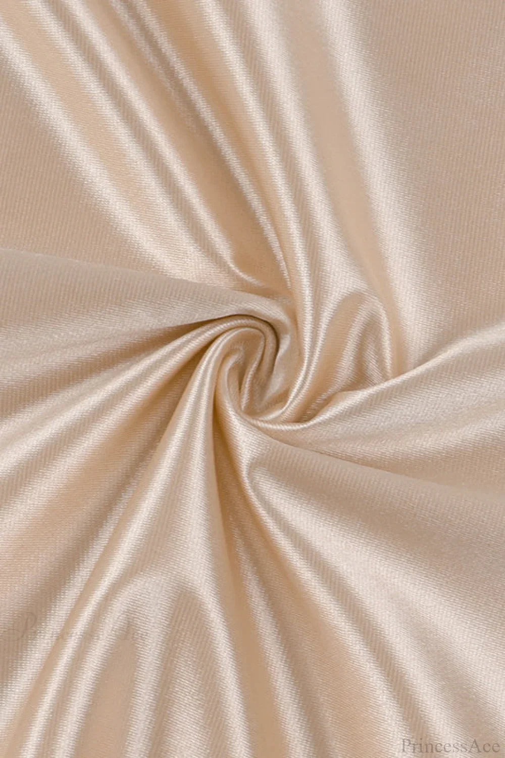 Satin Lace Paneled Fitted Waist Party Dress image 7