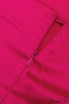 Satin Tie-back Criss-cross Cami Dress with Rose Pattern image 5