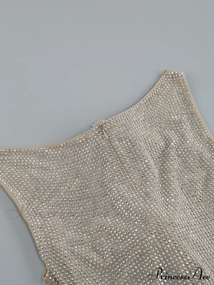 Sequin Flower Details Cut Graceful Out Bodycon Mini Dress image 17
