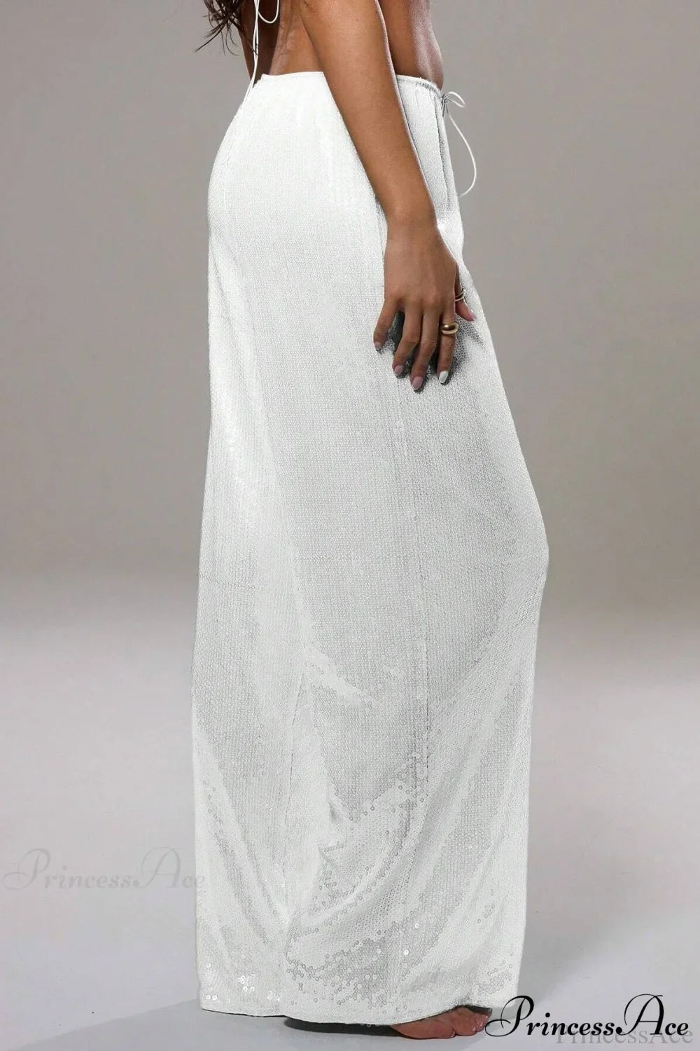 Sequin Loose Wide-Leg Casual Pants image 12
