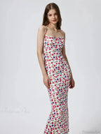 Sexy Backless Slimming Beach Floral Dress image 11