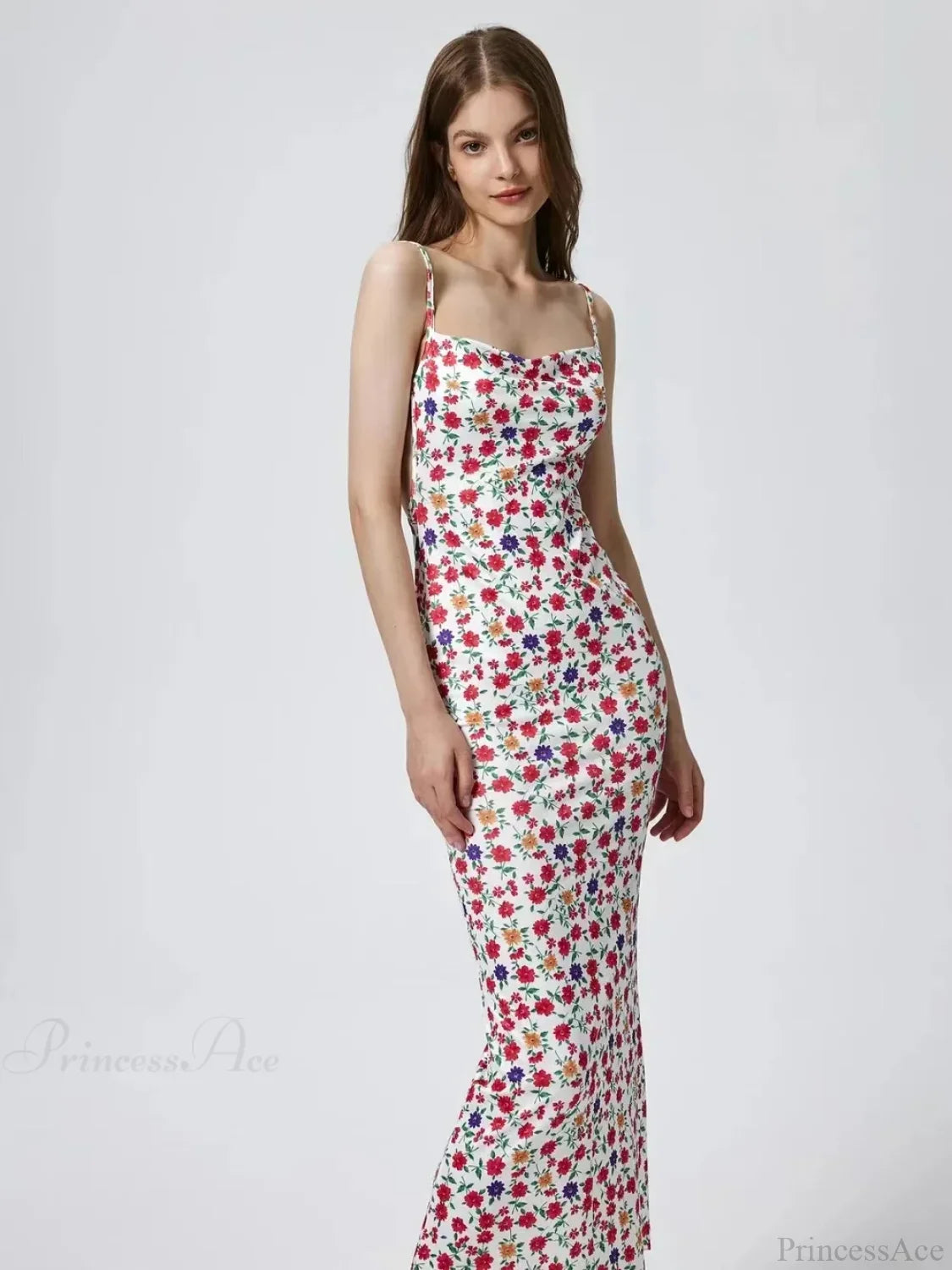 Sexy Backless Slimming Beach Floral Dress image 11