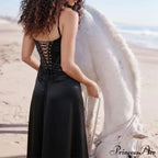 Sexy Bandage Lace Up Sleeveless Party Robe Maxi Dress image 2