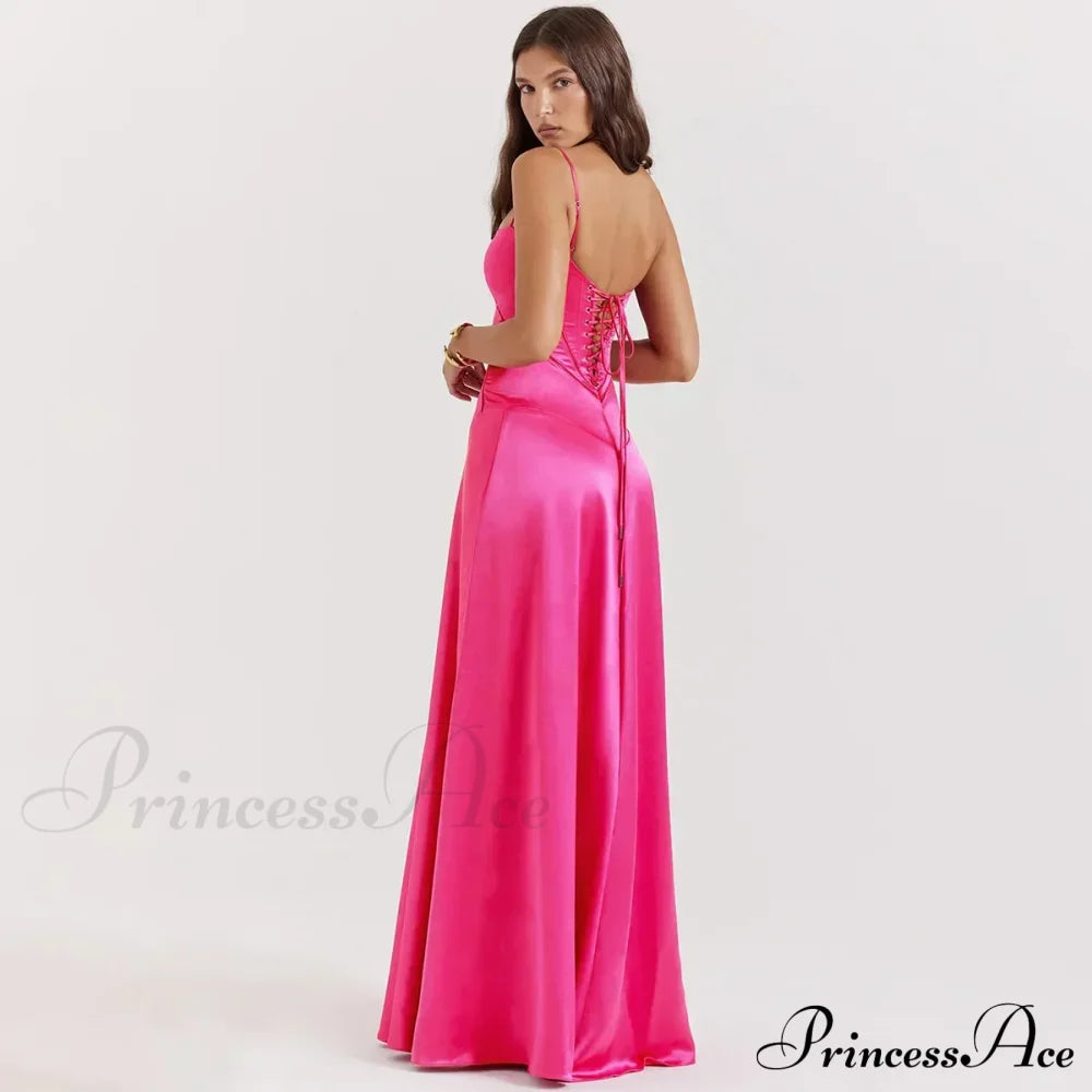 Sexy Bandage Lace Up Sleeveless Party Robe Maxi Dress image 6