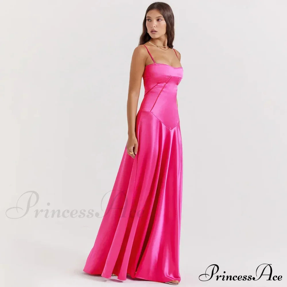 Sexy Bandage Lace Up Sleeveless Party Robe Maxi Dress image 5