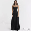 Sexy Bandage Lace Up Sleeveless Party Robe Maxi Dress image 3