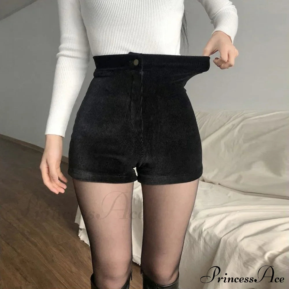 Sexy Black PU Fashion Casual Shorts image 7
