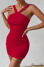 Sexy Crisscross Strap Bodycon Party Dress image 3