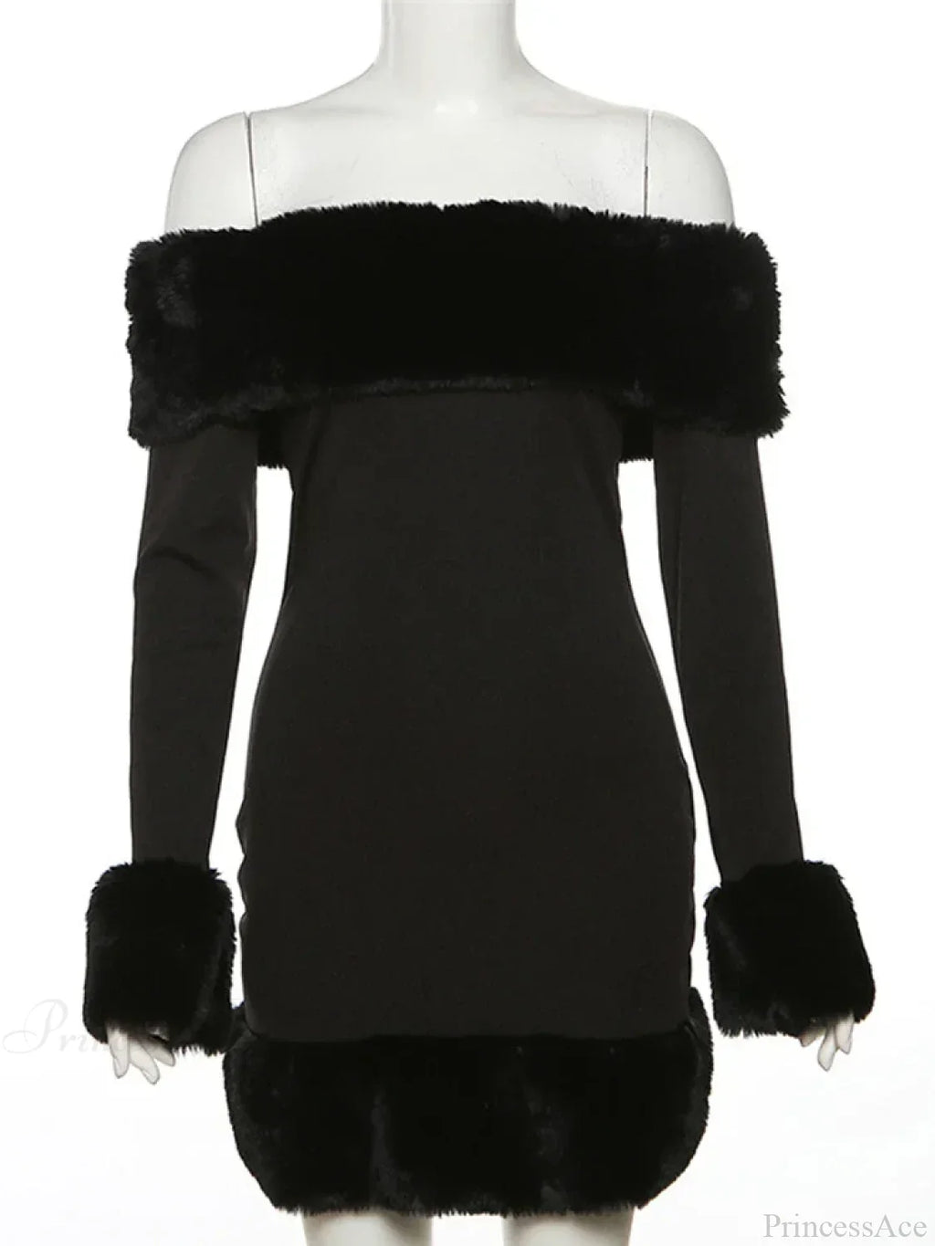 Sexy Elegant Fluffy Glamorous Strapless Mini Party Dress image 5