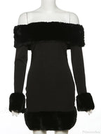 Sexy Elegant Fluffy Glamorous Strapless Mini Party Dress image 5