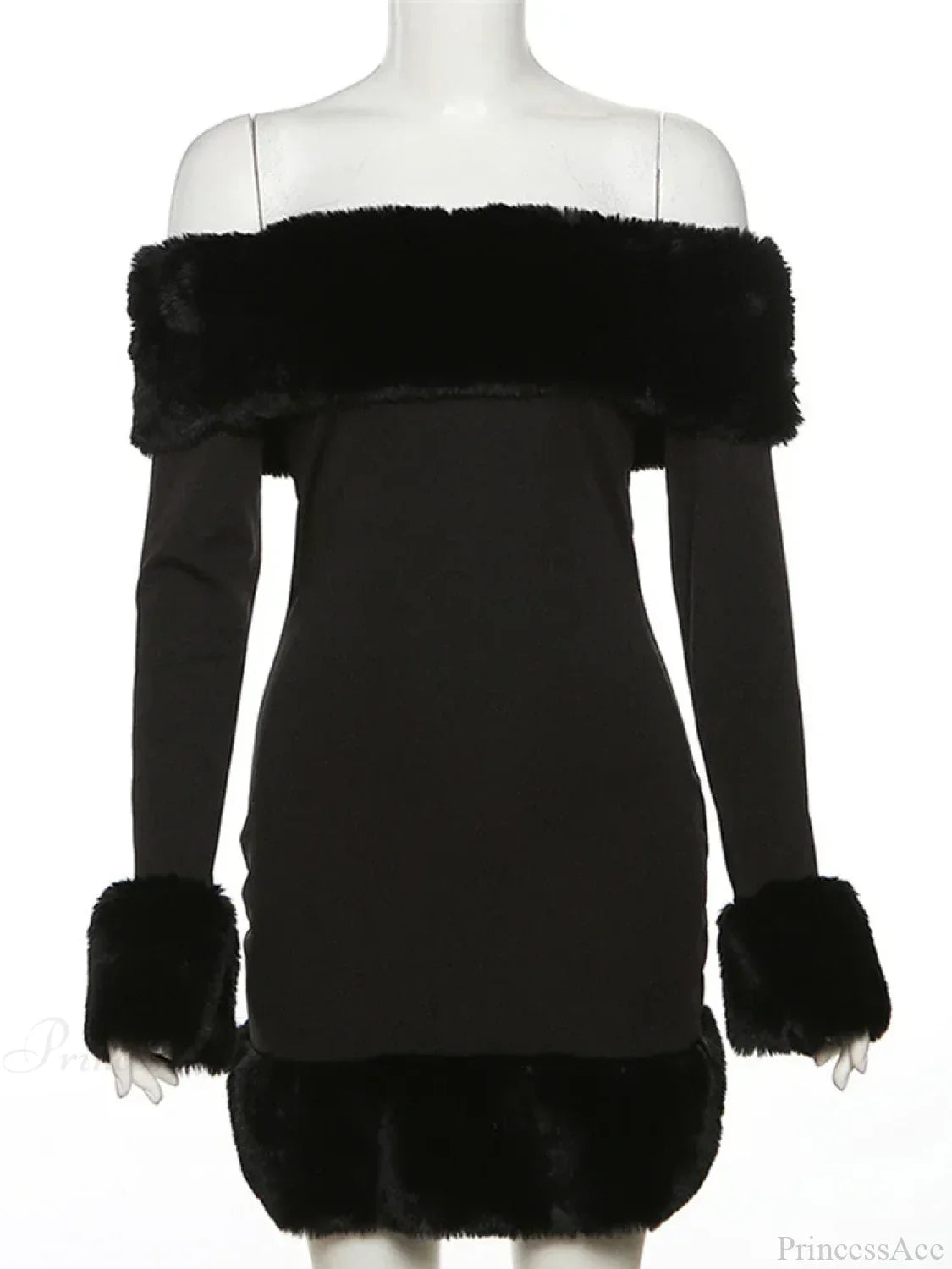 Sexy Elegant Fluffy Glamorous Strapless Mini Party Dress image 5