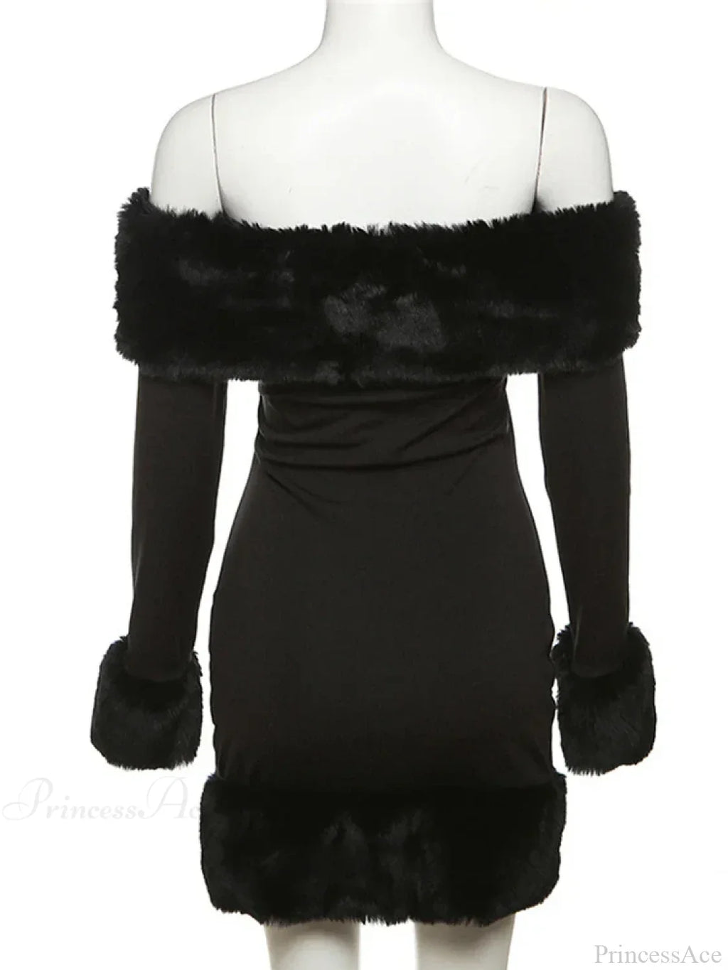 Sexy Elegant Fluffy Glamorous Strapless Mini Party Dress image 6