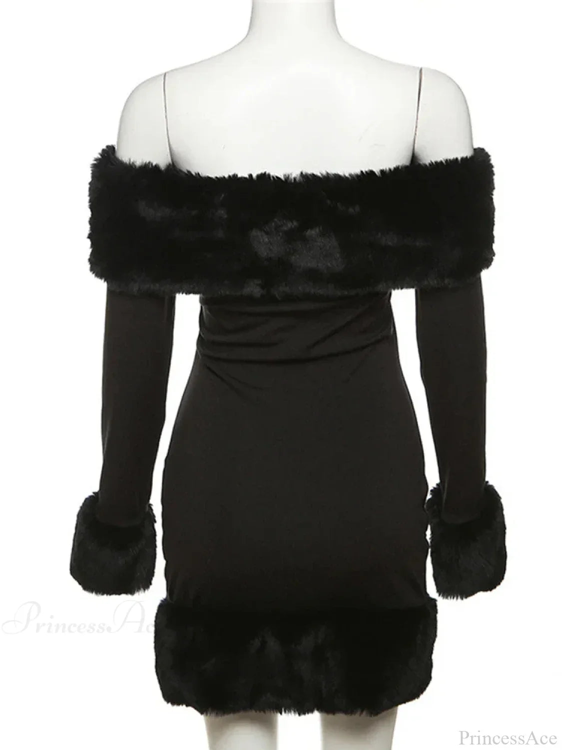 Sexy Elegant Fluffy Glamorous Strapless Mini Party Dress image 6