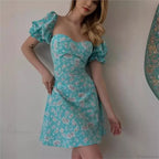 Sexy Floral Print Wrap Floral Dress image 3