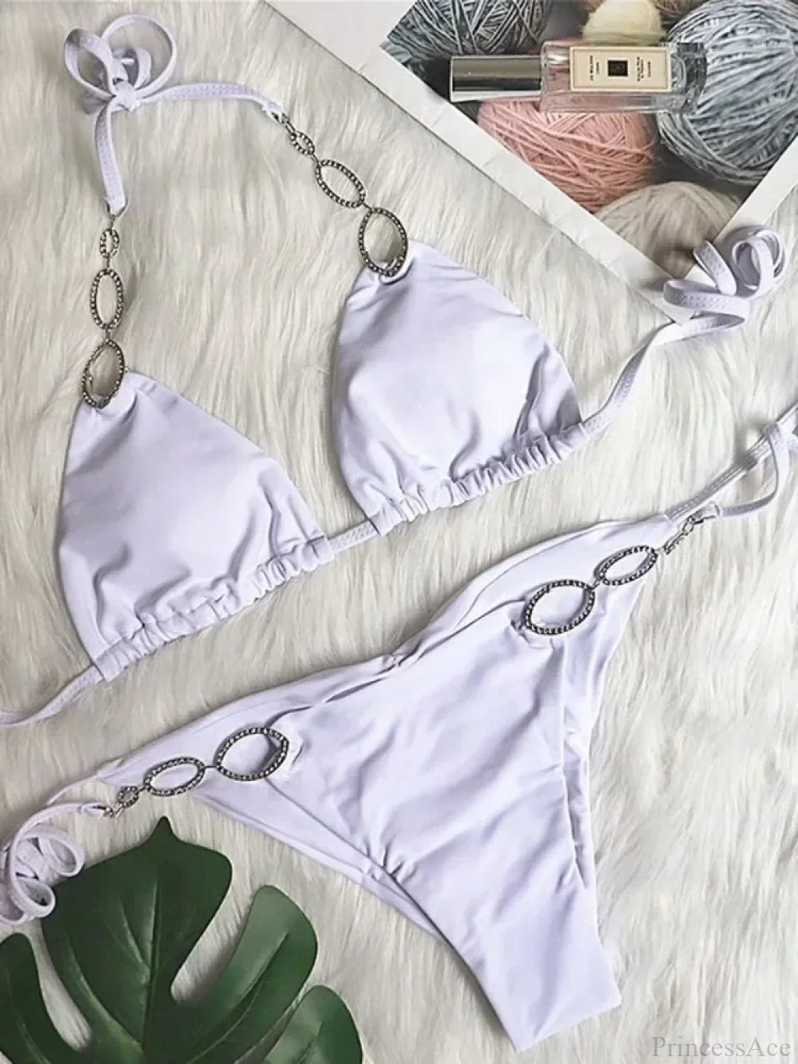 Sexy Halter Diamond Bikini Set image 9