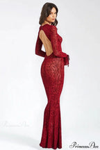 Sexy Leopard Print Party Maxi Dress image 3