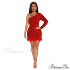 Sexy Luxury High Trendy Waist Short Dress image 10