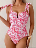 Sexy Monokini One Piece Swimwear Set image 5