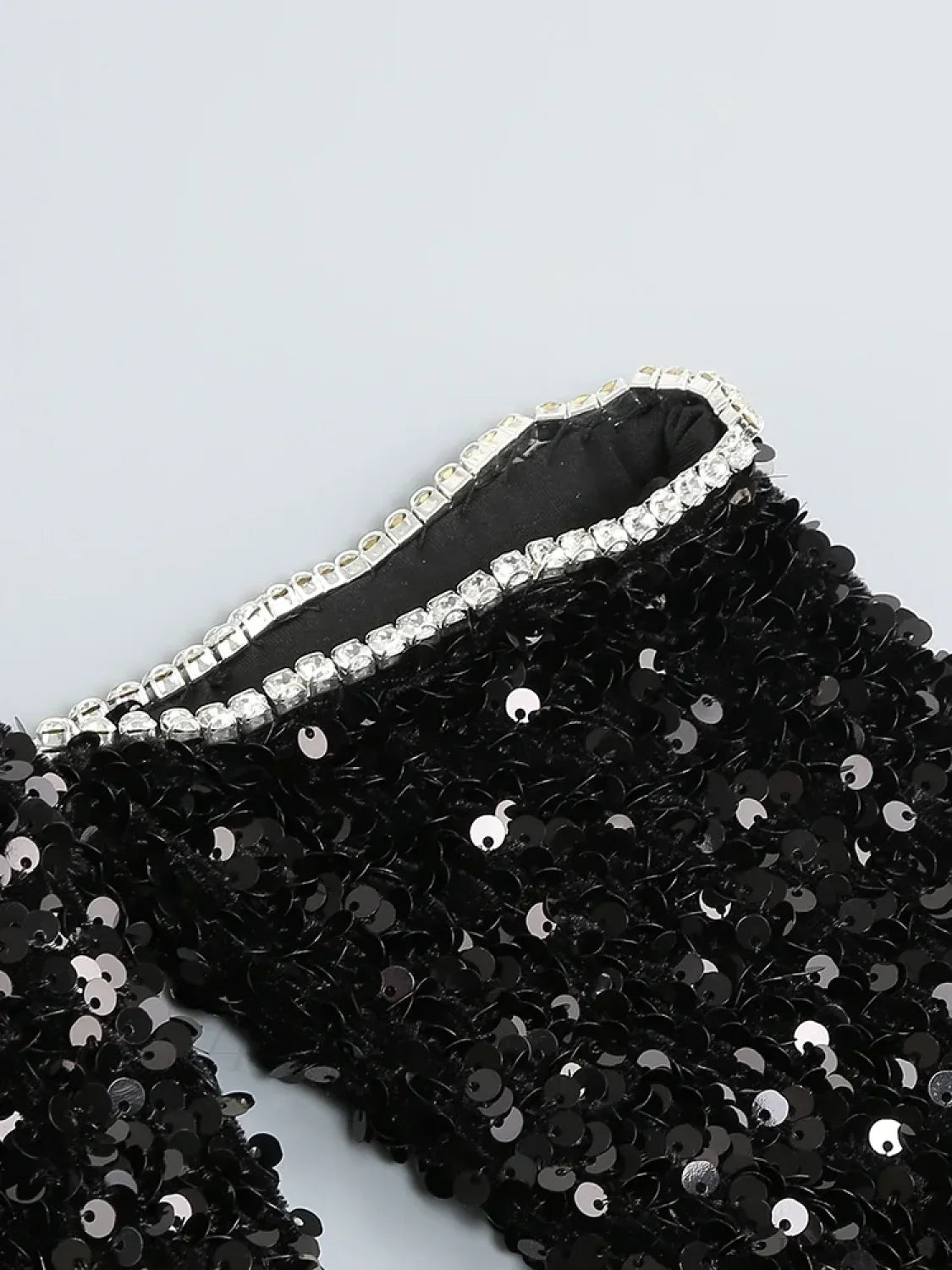 Sexy Slash Neck Long Sleeve Sparkling Sequins Dress Off Shoulder Party Dress image 6