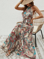 Sexy Vintage Hanging Neck Boho Dress image 10