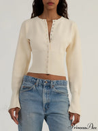Sexy Women's Button Cardigan image 6