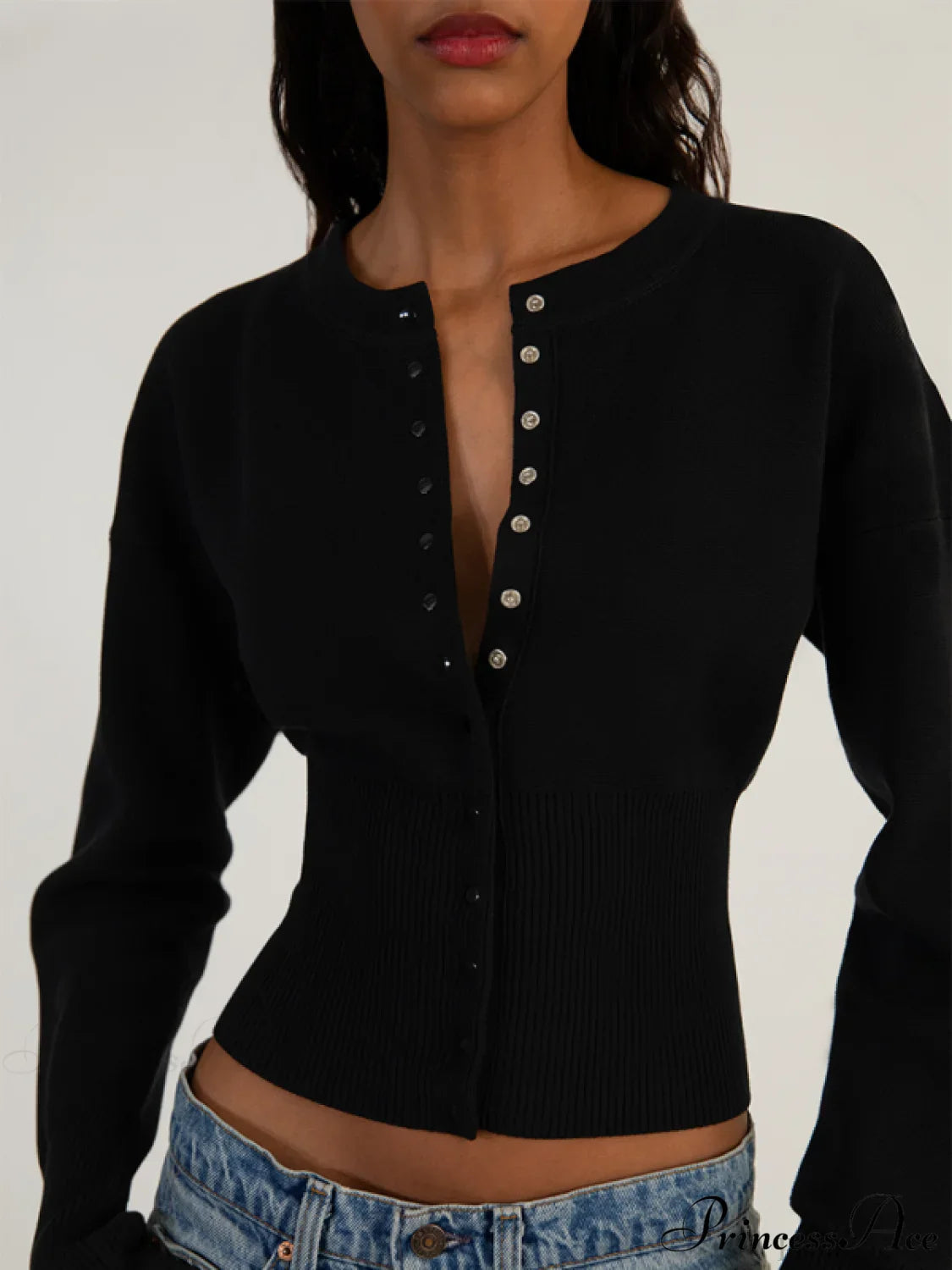 Sexy Women's Button Cardigan image 1