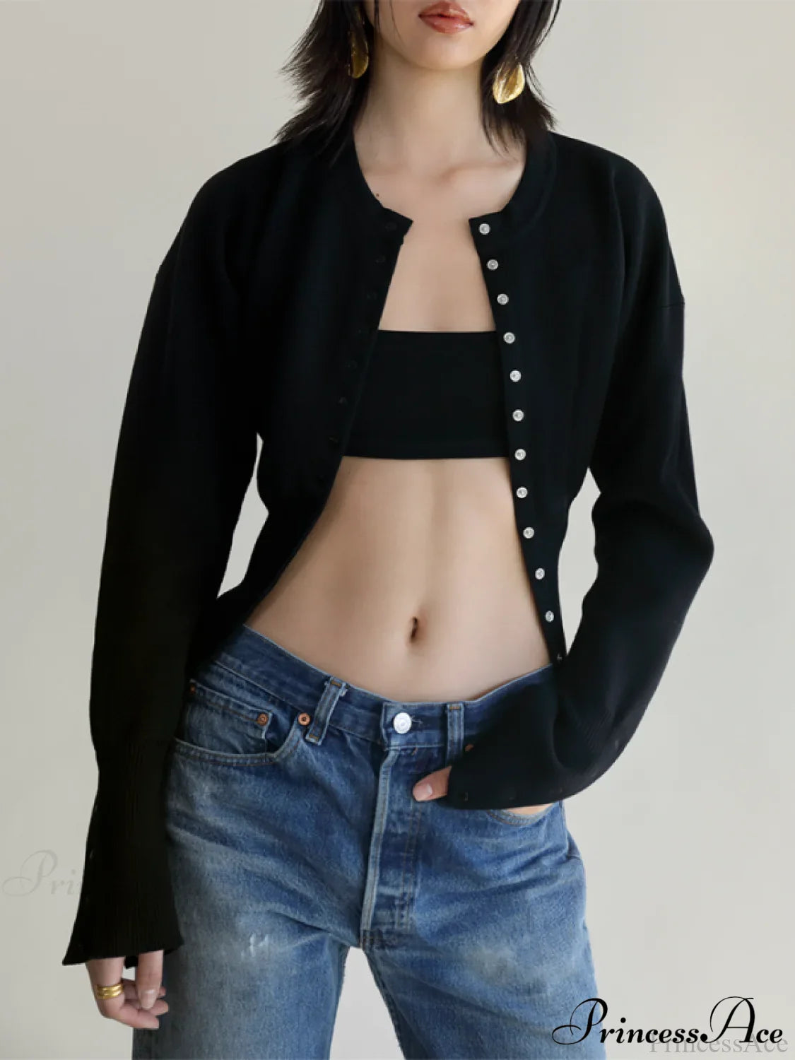 Sexy Women's Button Cardigan image 3