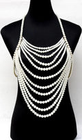 SHAWL WHITE PEARL TOP image 5