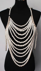 SHAWL WHITE PEARL TOP image 4