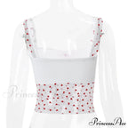 Sheer Knit Stylish Patchwork Bow Top image 8