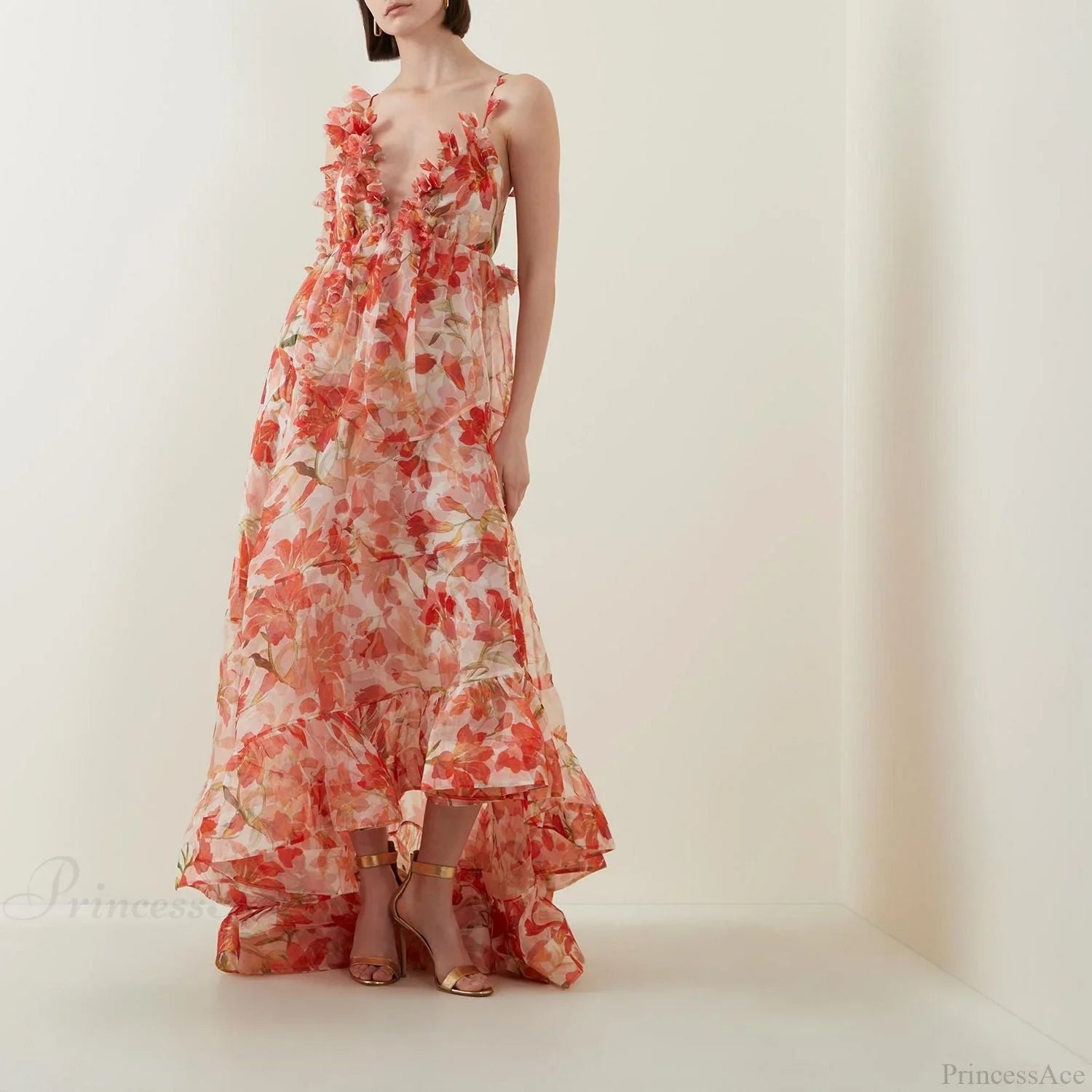 Shimmering Sequin Open Back Prom Dress image 4