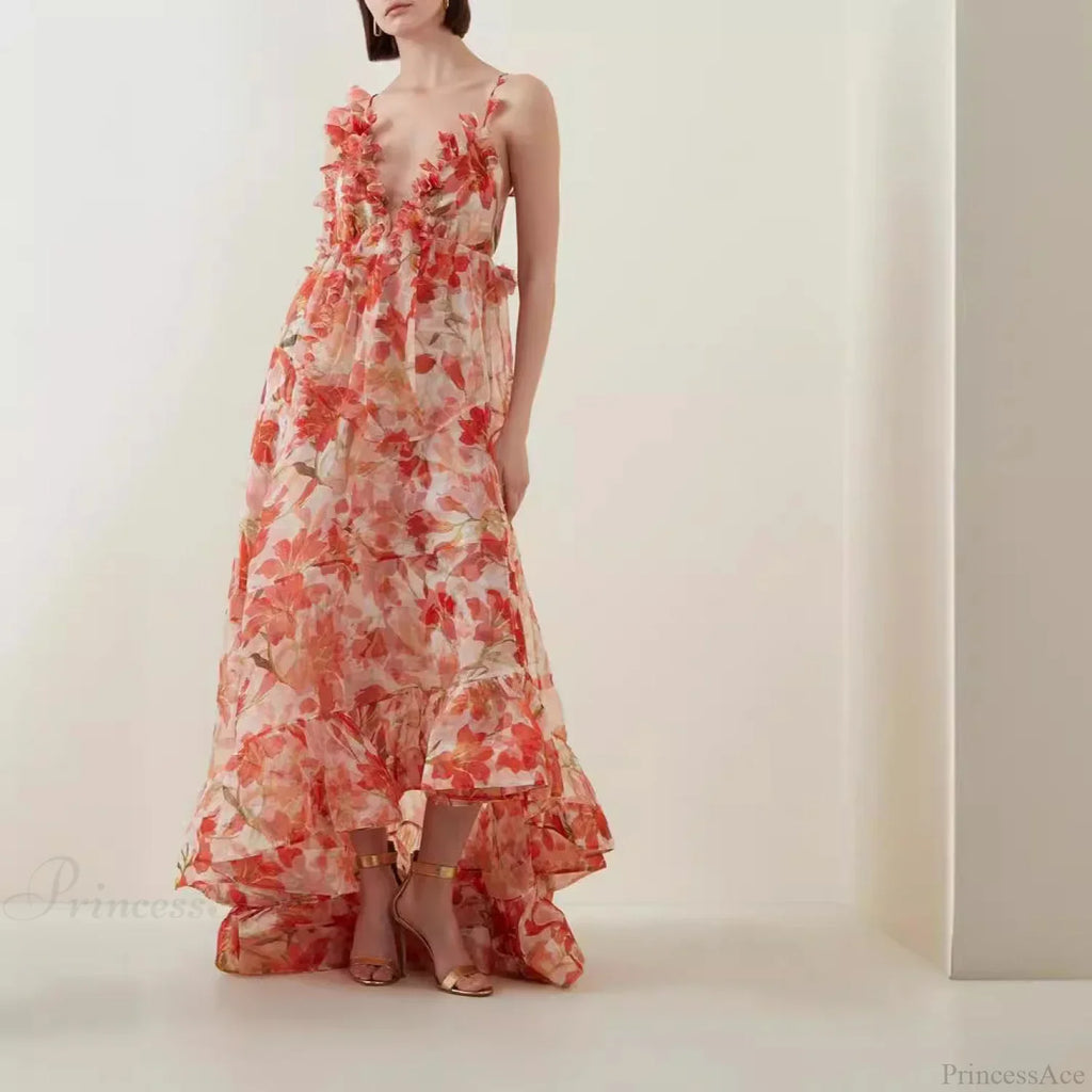 Shimmering Sequin Open Back Prom Dress image 1