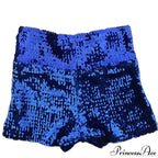 Shiny Sequin Pencil High Waist Mini Shorts image 10