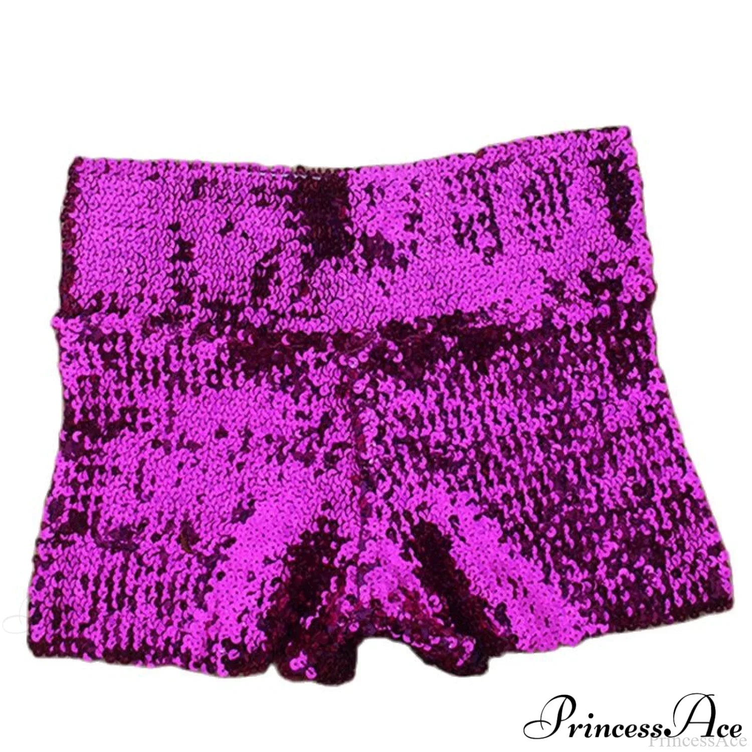 Shiny Sequin Pencil High Waist Mini Shorts image 13
