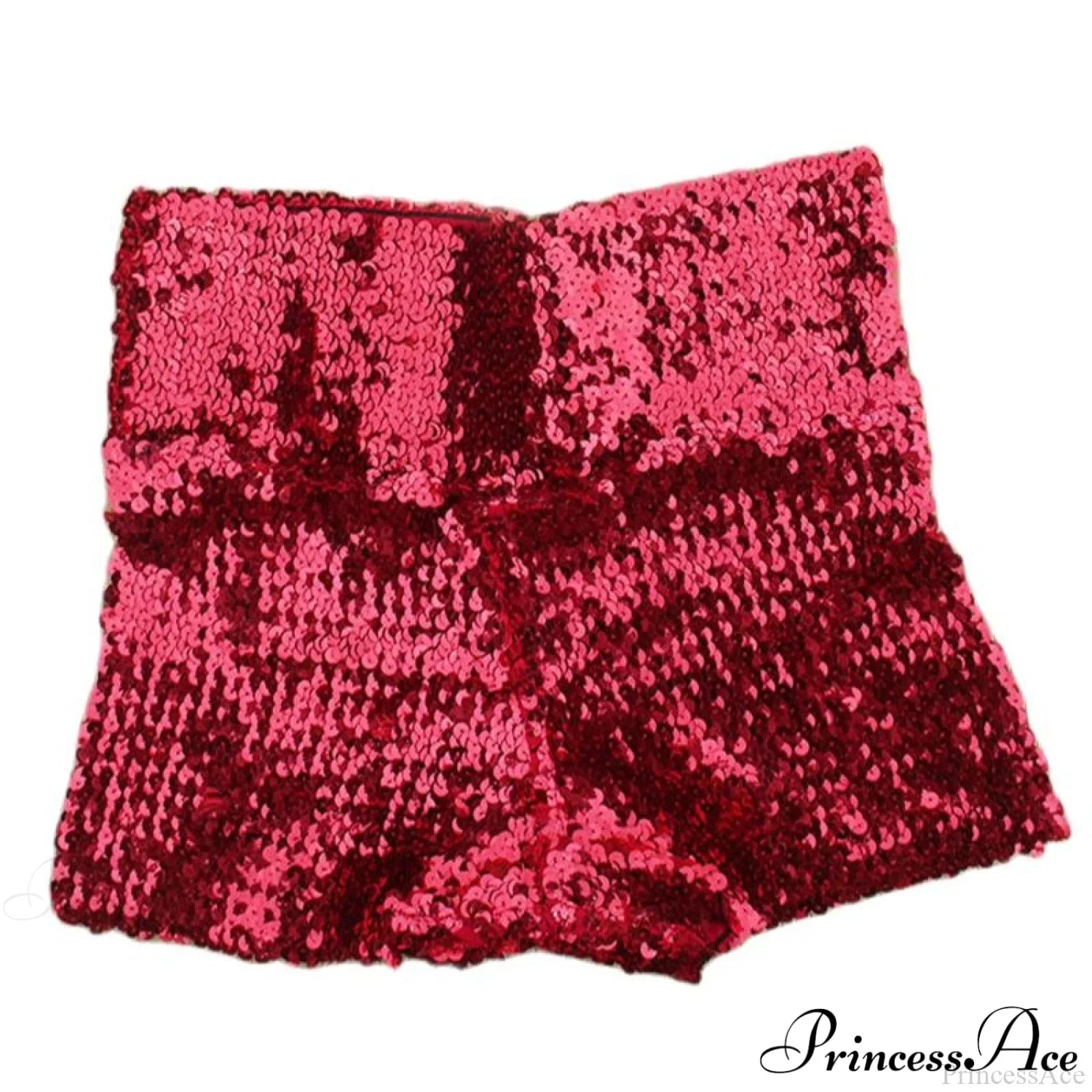 Shiny Sequin Pencil High Waist Mini Shorts image 12