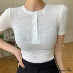 Short Sleeve Cotton Tee Shirt image 2