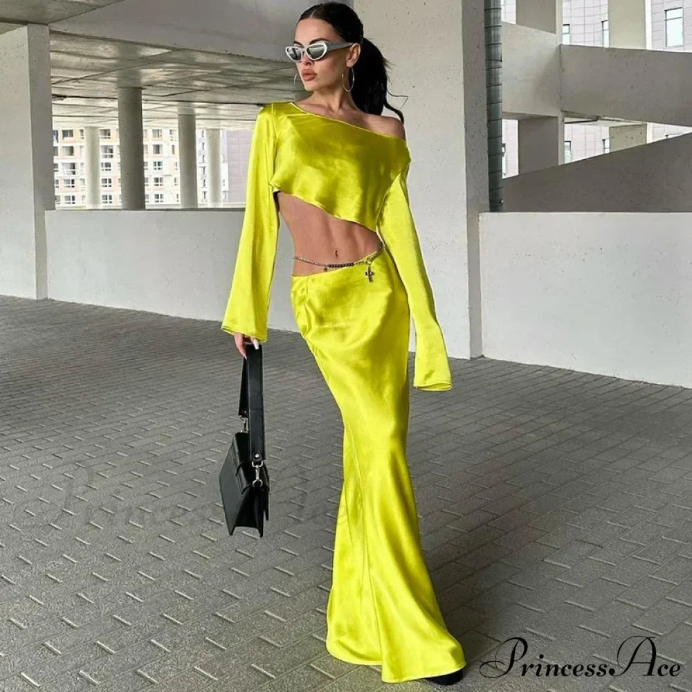 Shoulder Long Sleeve Maxi Dress image 7