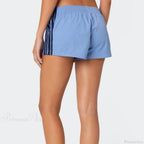 Side Stripe Print Elastic Lounge Short image 4