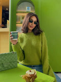 Simple Cashmere Round Neck Sweater image 5