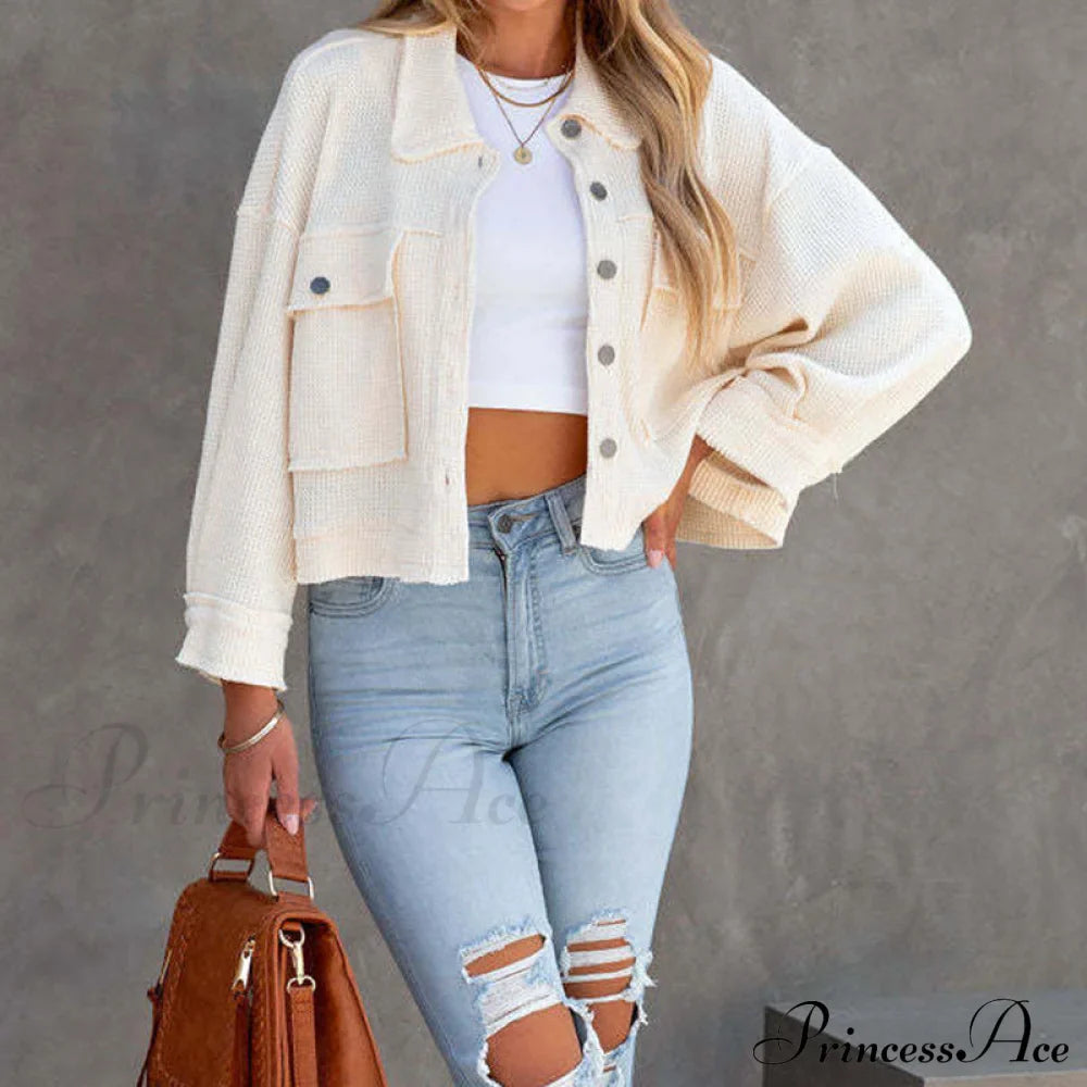 Simple Casual Mini Short Jacket image 5
