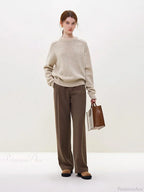 Simple Colorful Dot Wool Pullover Sweater image 5